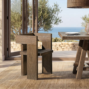 Avenel - Sculptural Block Accent Chair