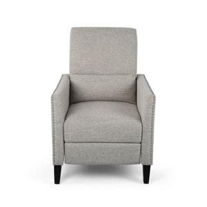 Kiersten - Contemporary Fabric Pushback Recliner - Best Buy Furniture