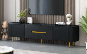 VIBE HAUS 78.7" Minimalist TV Stand for TVs up to 85 Inches