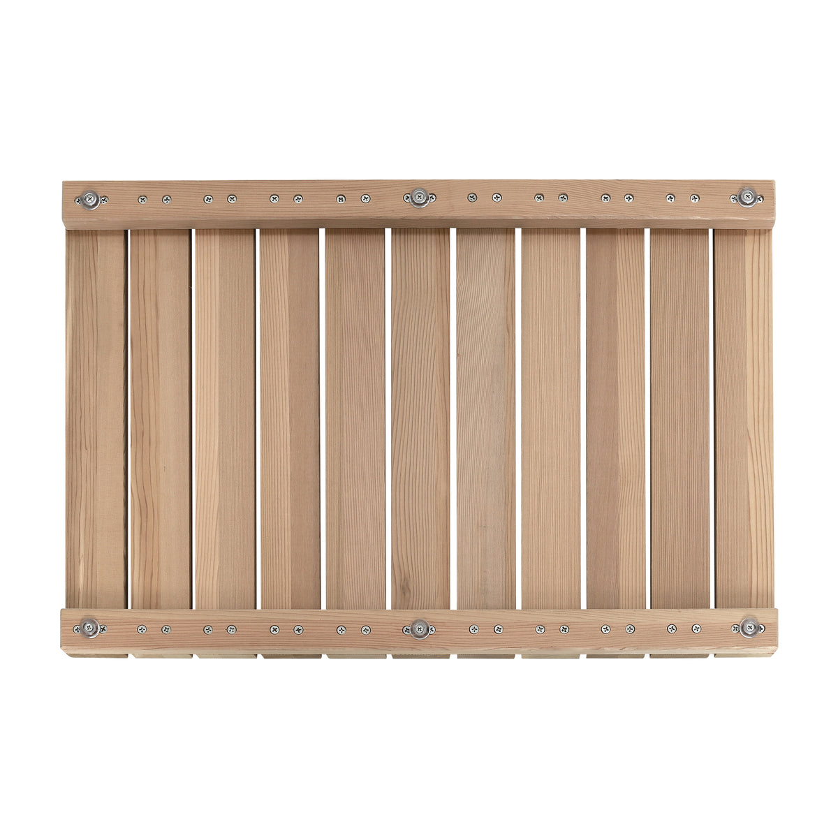 Cedar Wood Shower Mat - Non-Slip Slatted Bath Mat