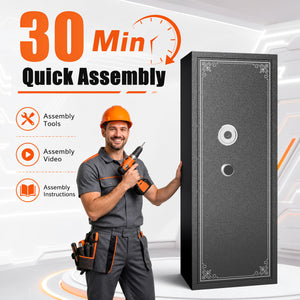 Biometric Large Gun Safe with Fingerprint Password Lock