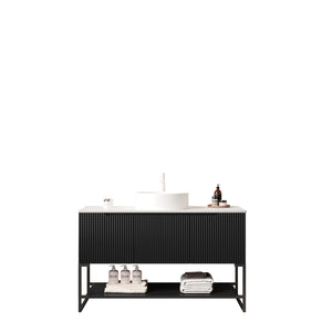 Tulio 48" Bathroom Vanity with Sink and Storage Cabinet