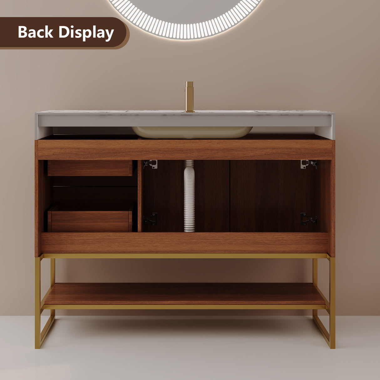 36" Modern Free-Standing Bathroom Vanity