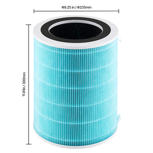 3-in-1 Air Purifier Replacement Filter H13 Filter with PP Pre-Filter