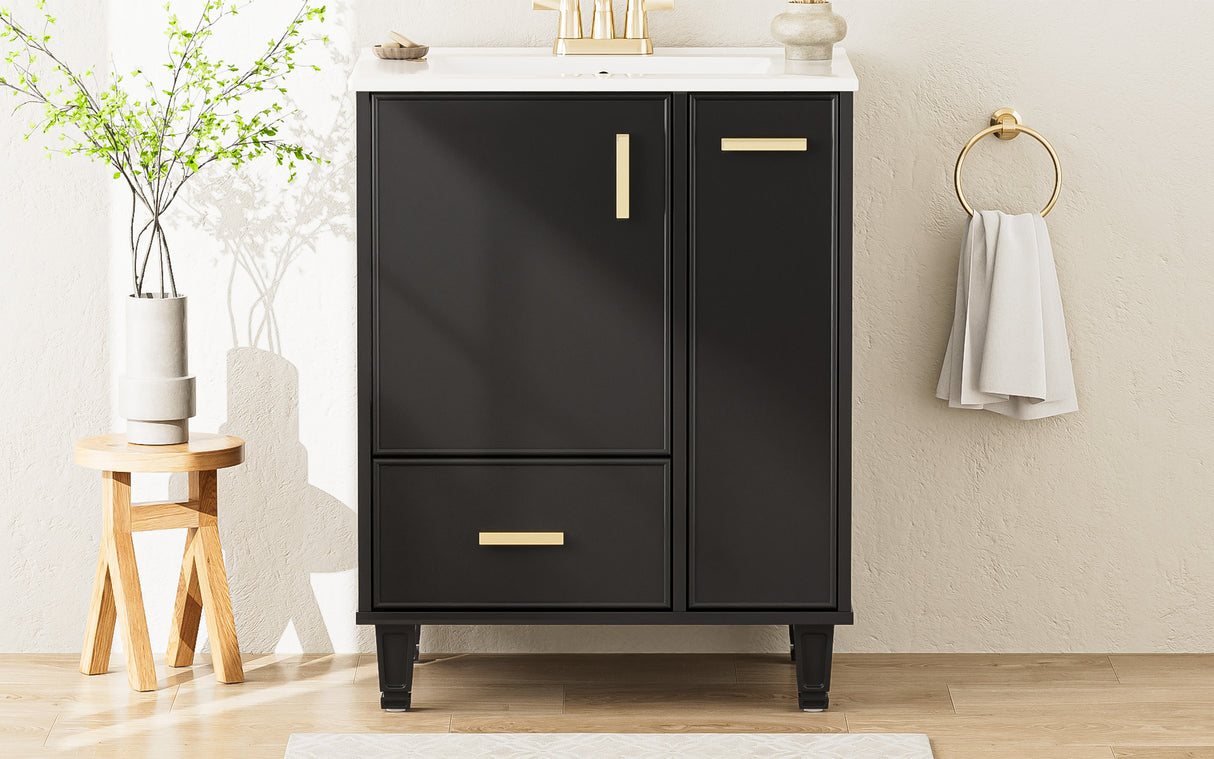24" Bathroom Vanity with Sink