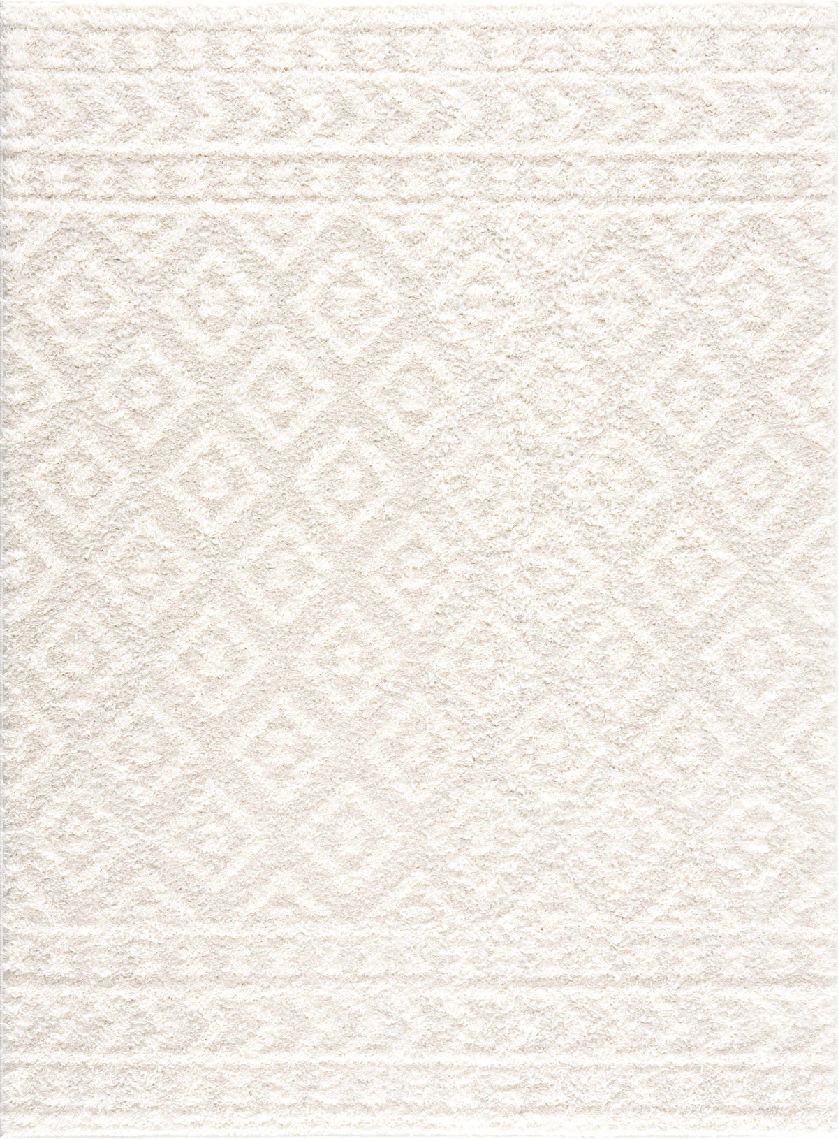 Boutique Rugs Eivin Cream Diamonds Plush Rug - view 14