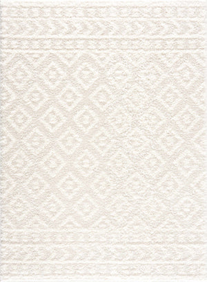 Boutique Rugs Eivin Cream Diamonds Plush Rug - view 14