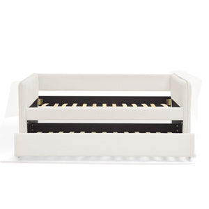 Upholstered Daybed With Pop Up Trundle