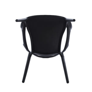 Dining Chair (Set of 4) - Black - Plastic
