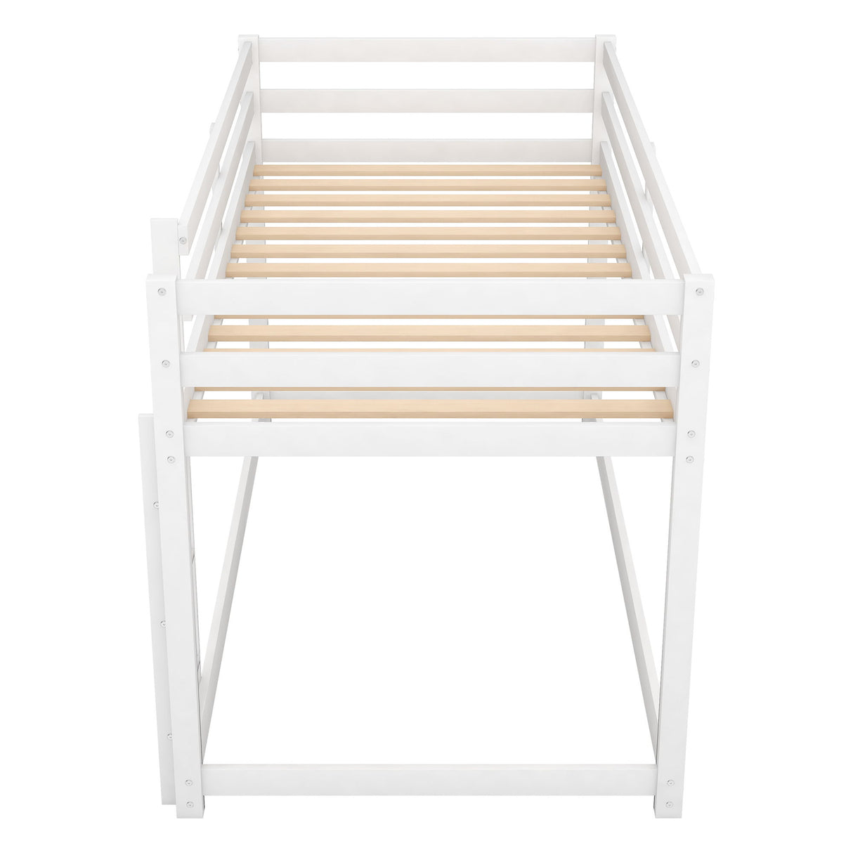 Floor Bunk Bed With Ladder