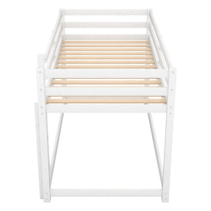 Floor Bunk Bed With Ladder