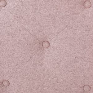 Flanner - Contemporary Fabric Upholstered Twin Headboard - Blush