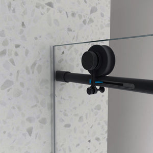 6063 Matte Tempered Glass Shower Door