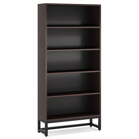 5 Tier Heavy Duty Bookshelf for Living Room