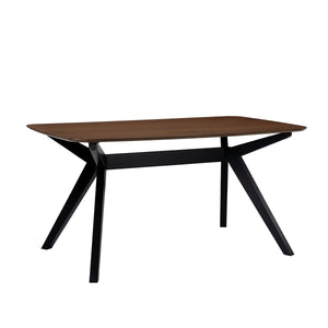 5-Pieces Upholstered Dining Set With Rubberwood Frame