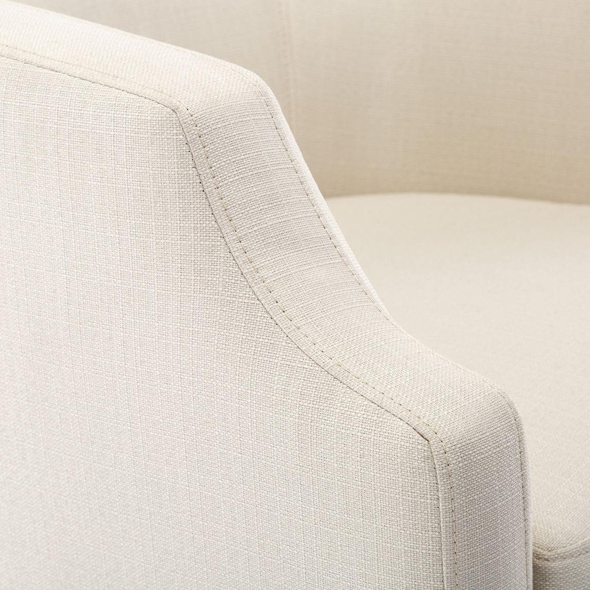 Isabelle - Swivel Glider Barrel Chair