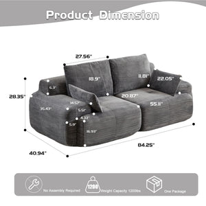 2 Seater Large Sectional Couches For Living Room