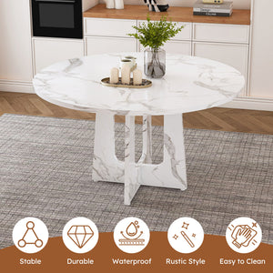 Round Dining Table For 4