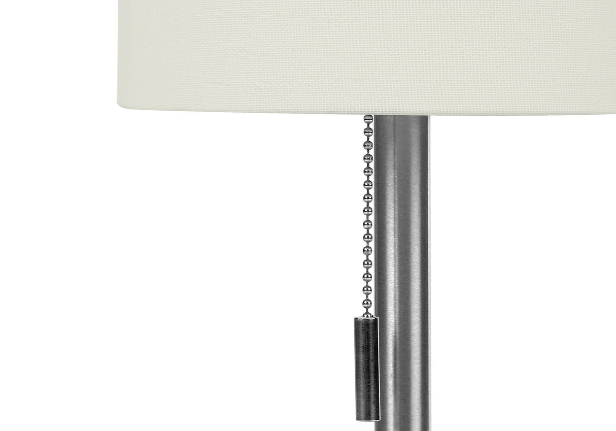Lighting, Table Lamp, USB Port Included, Nickel, Contemporary (Set of 2) - Best Buy Furniture