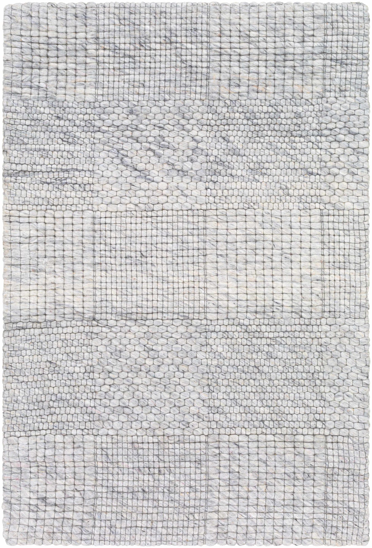 Eckman Wool Checkered Rug - Clearance