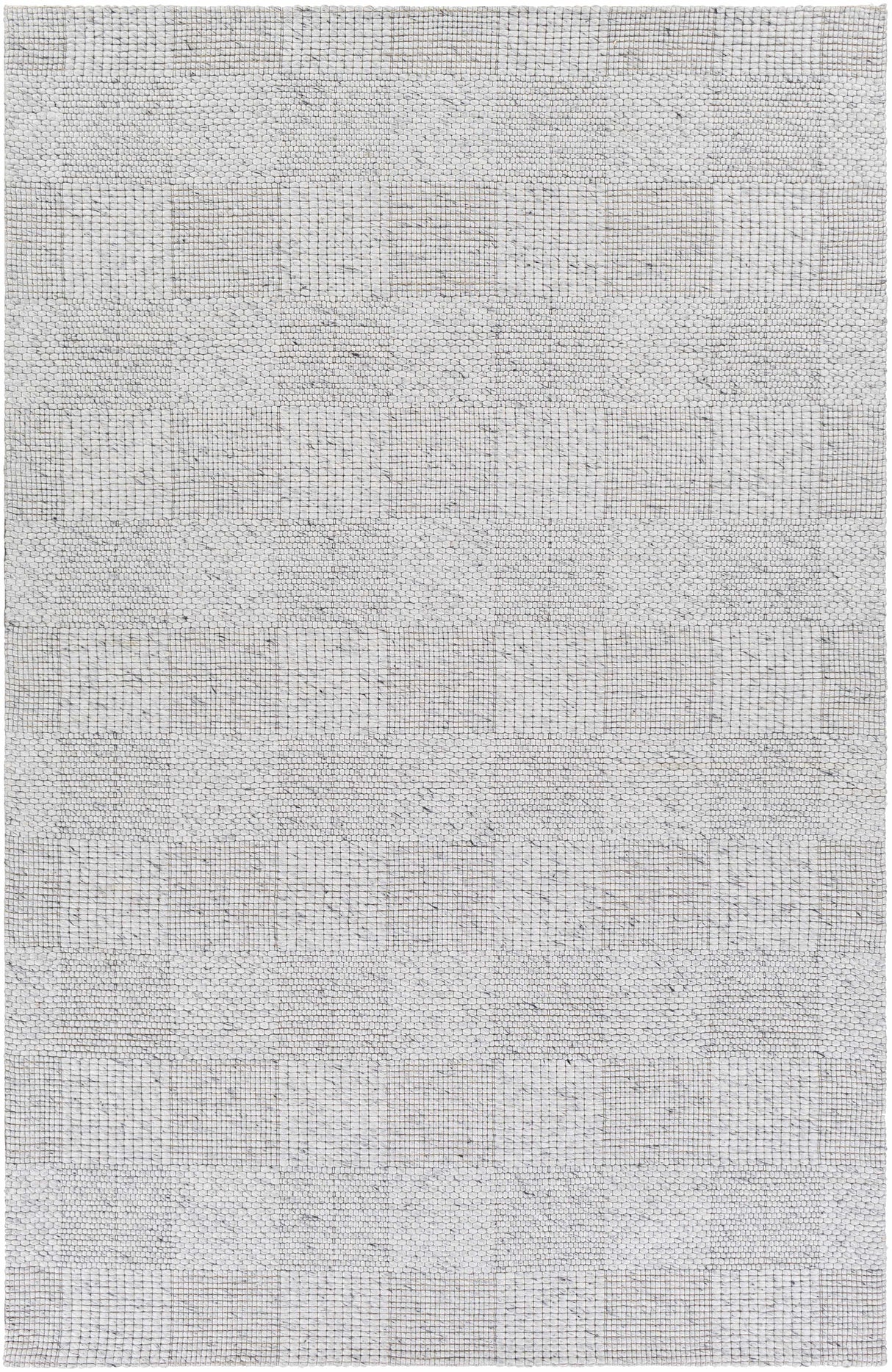 Eckman Wool Checkered Rug - Clearance