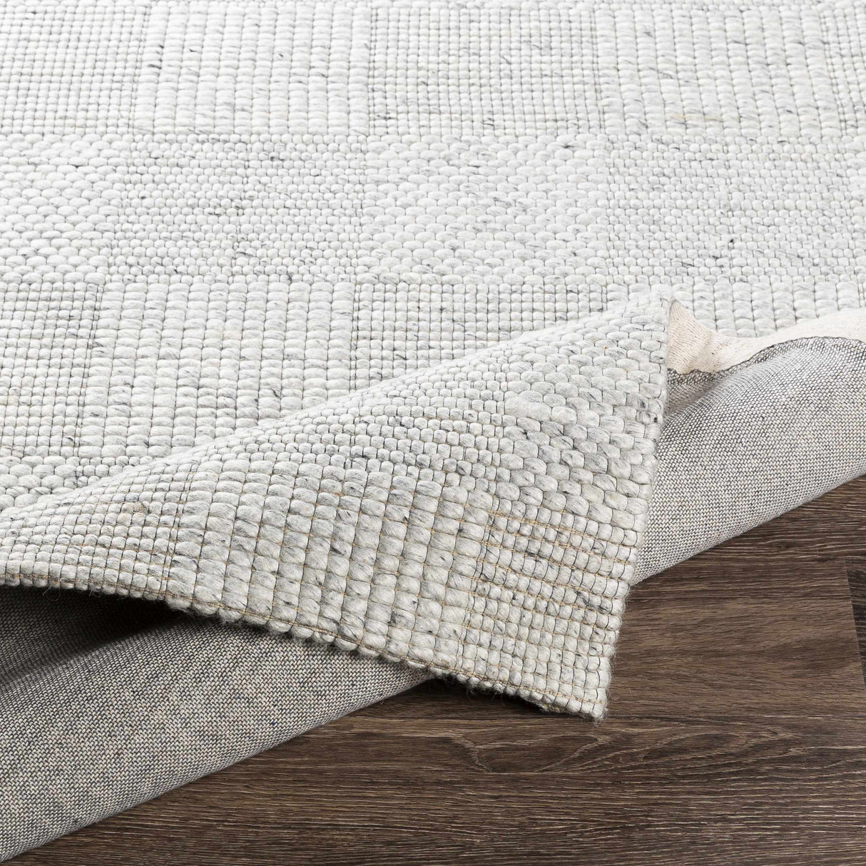 Eckman Wool Checkered Rug - Clearance