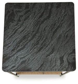 Minrich - Accent Table - Black / Natural - Best Buy Furniture