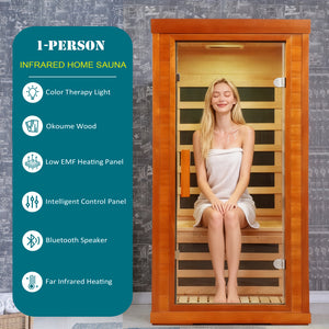 1 Person Far Infrared Sauna Room