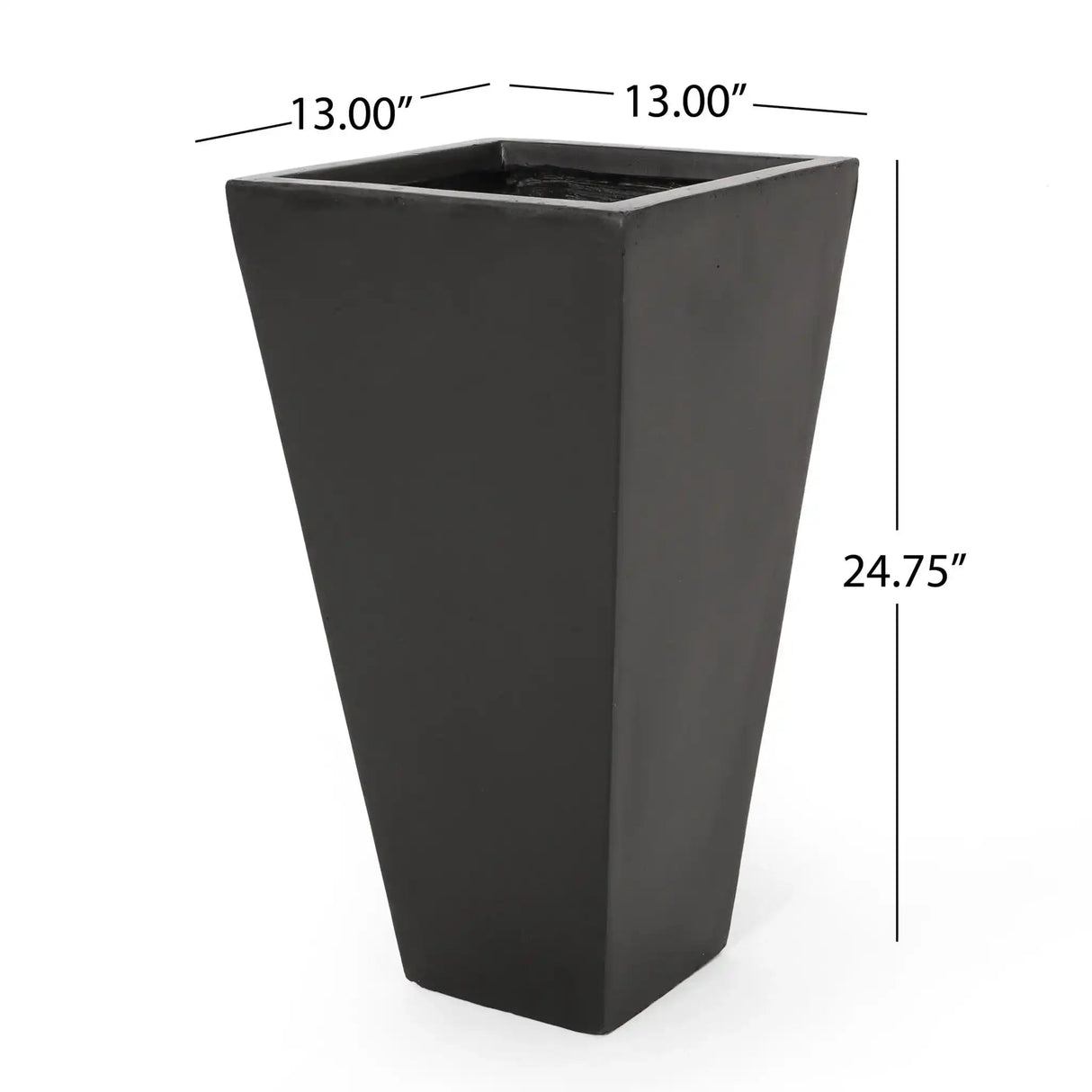 Outdoor Modern Cast Stone Planter - Best Buy Furniture