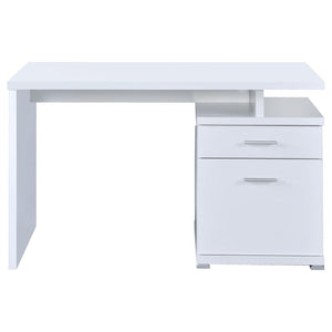 2 Drawer Reversible Office Desk With Modular Design
