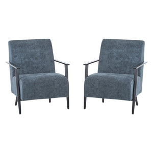 Modern Lounge Chair With Upholstery
