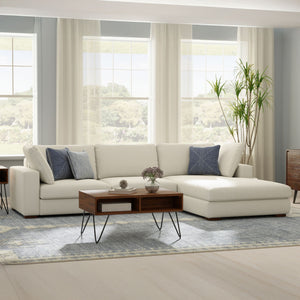 Charlie - Upholstered Deep Seater Sectional Sofa