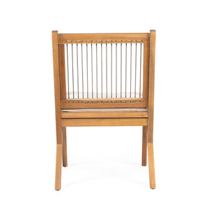 Patio Dining Chair with Cushion (Set of 2)