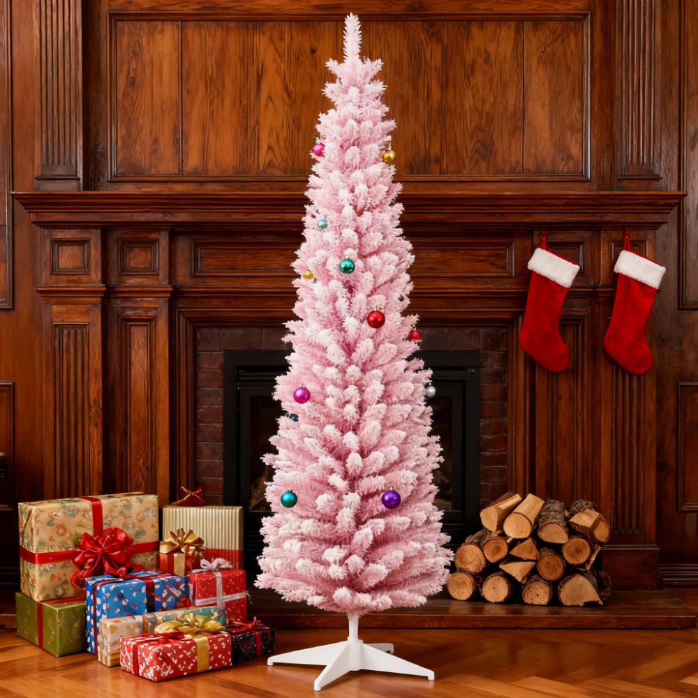 Snow Flocked Artificial Christmas Tree