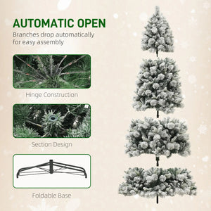 9 Ft Artificial Christmas Tree with 750 Clear Lights
