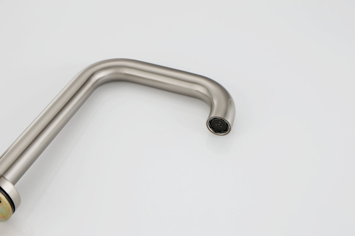 Bathroom Faucet For Bathroom Sink With Two Handles, Pop Up Drain And Supply Lines