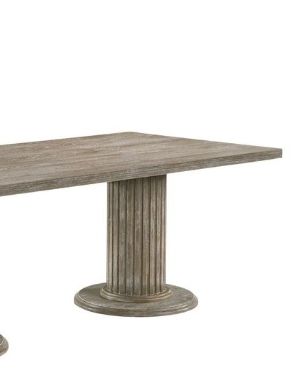 Gabrian - Reclaimed, Dining Table - Gray - Best Buy Furniture