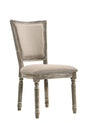 Gabrian - Two Tone, Reclaimed Side Chair (Set of 2) - Beige / Gray - Best Buy Furniture