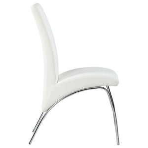 Darby - Upholstered Dining Side Chair (Set of 2) - White