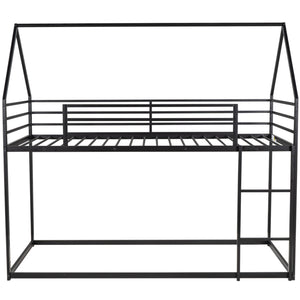 House Bunk Bed With Built In Ladder