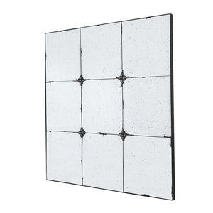 Traditional Decor Style Antique Glass Panel Mirror, Wall Mirror For Bathroom Entryway Console Lean Against Wall