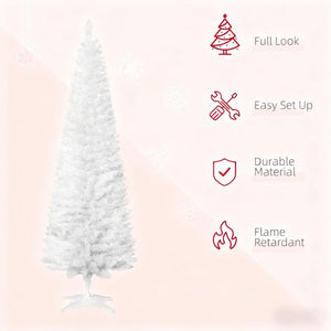 Slim Christmas Tree with Realistic Branches