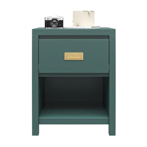 Haven - 1 Drawer Nightstand - Green