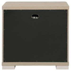 Mirador - 2 Drawer Nightstand Bedside Table - Natural