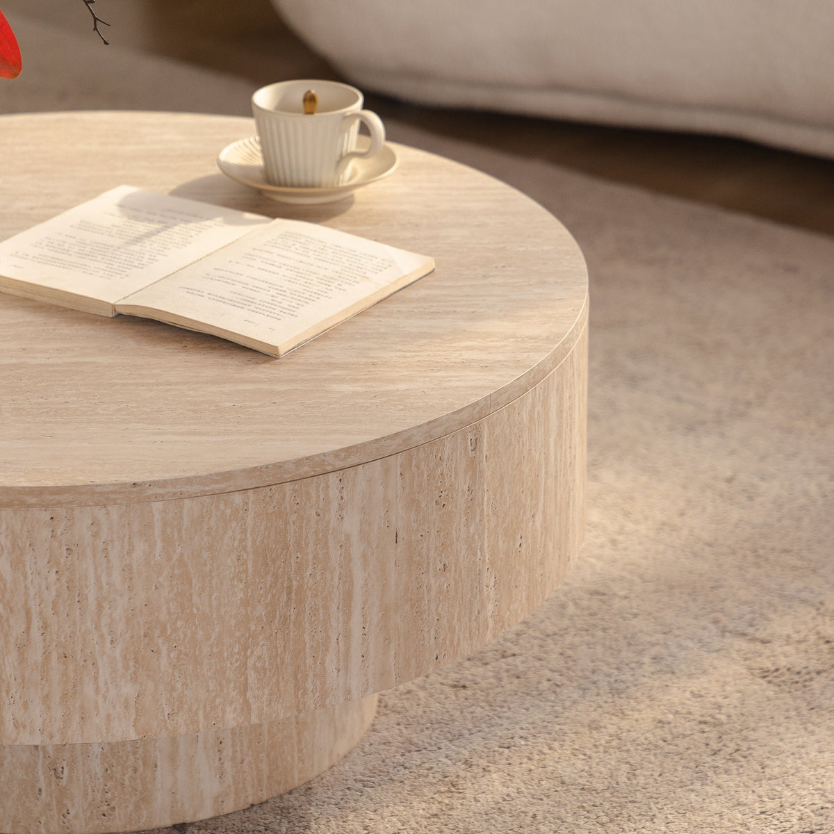 Travertine Table