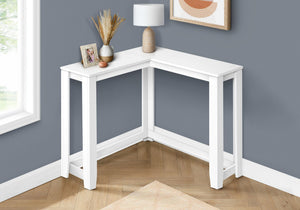 Corner Accent Console Table For Entryway, Unique Design Contemporary & Modern - Best Buy Furniture
