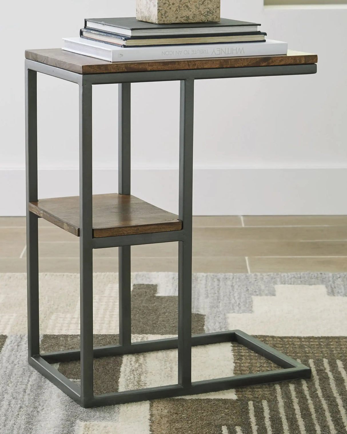 Forestmin - Accent Table - Natural / Black - Best Buy Furniture