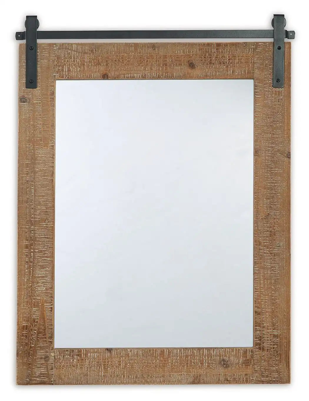 Lanie - Accent Mirror - Antique Brown
