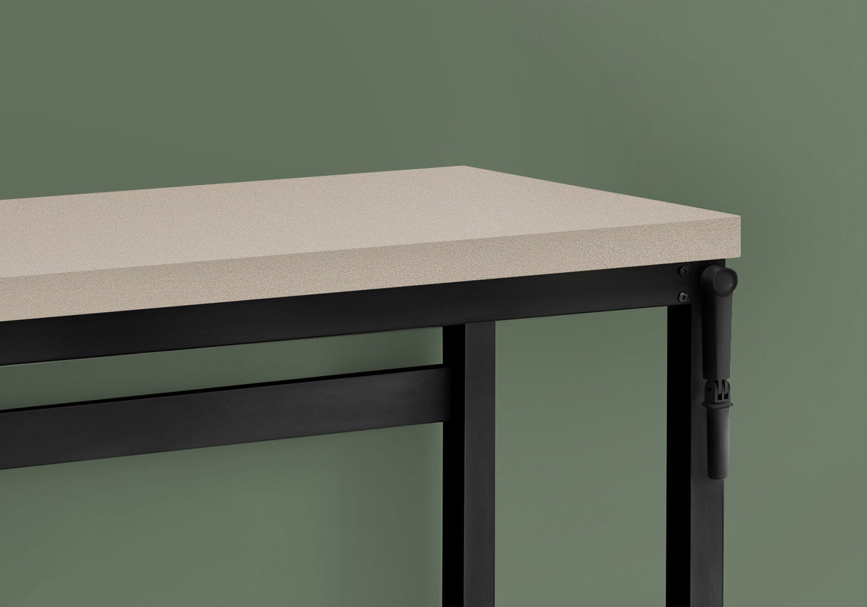 Computer Desk, Home Office, Standing, Adjustable, Laptop, Contemporary & Modern