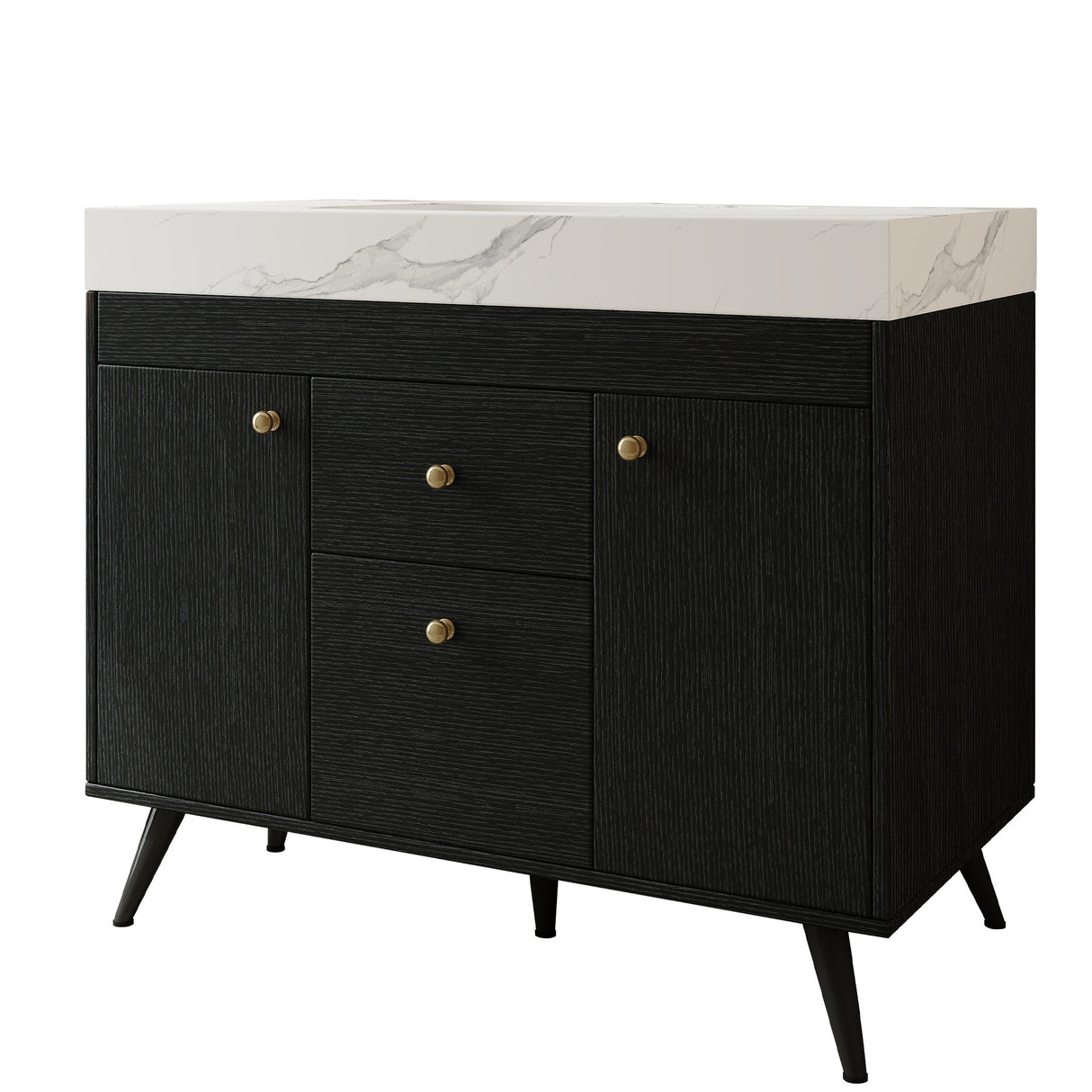 36" Modern Freestanding Bathroom Vanity